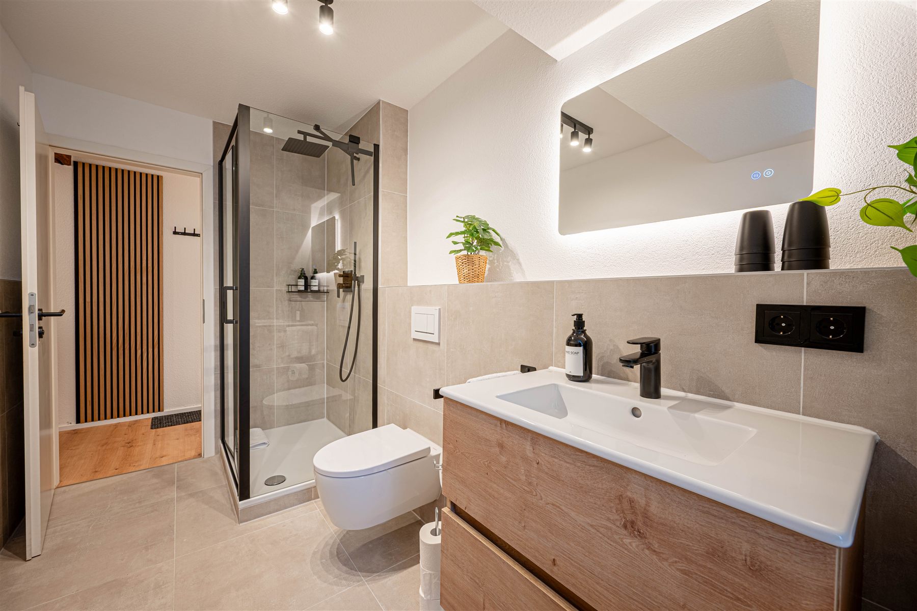 Modernisiertes Badezimmer einer Wohnung in Ludwigsburg