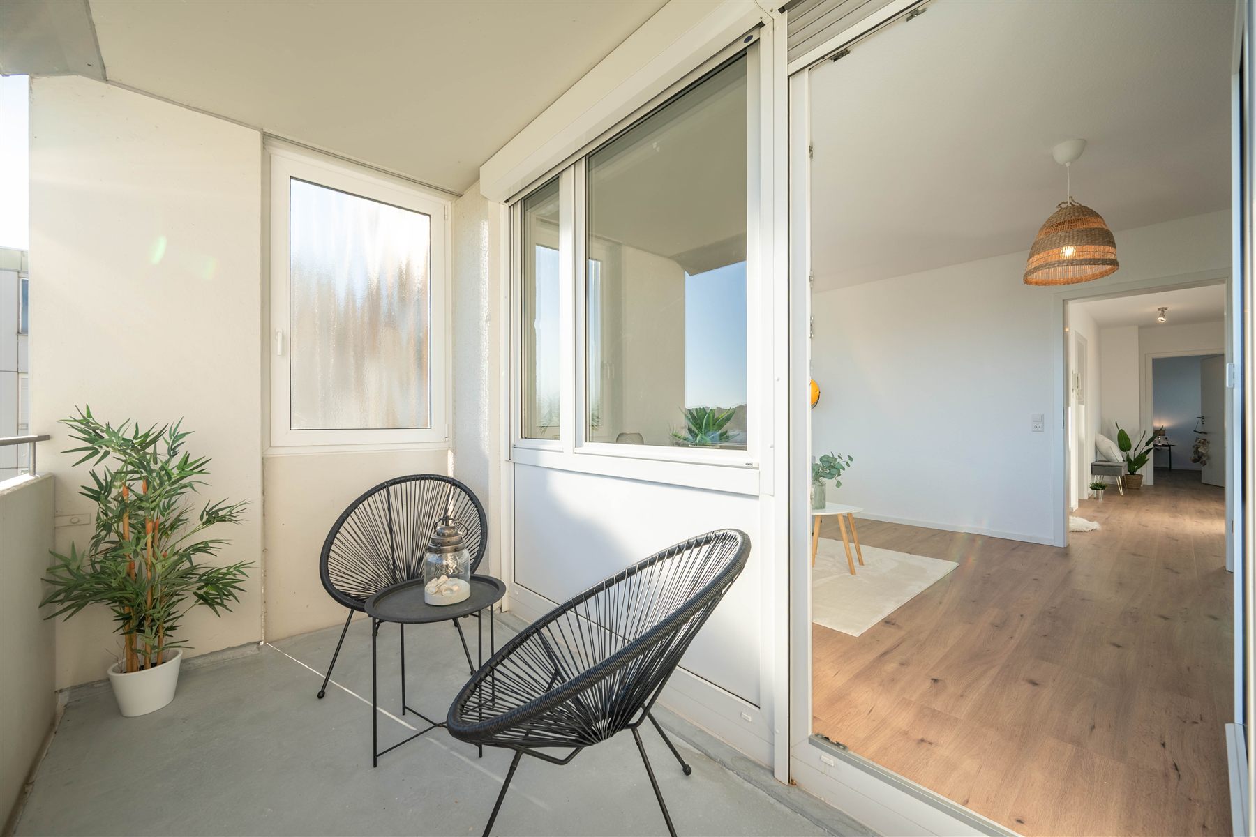 Balkon nach der Modernisierung