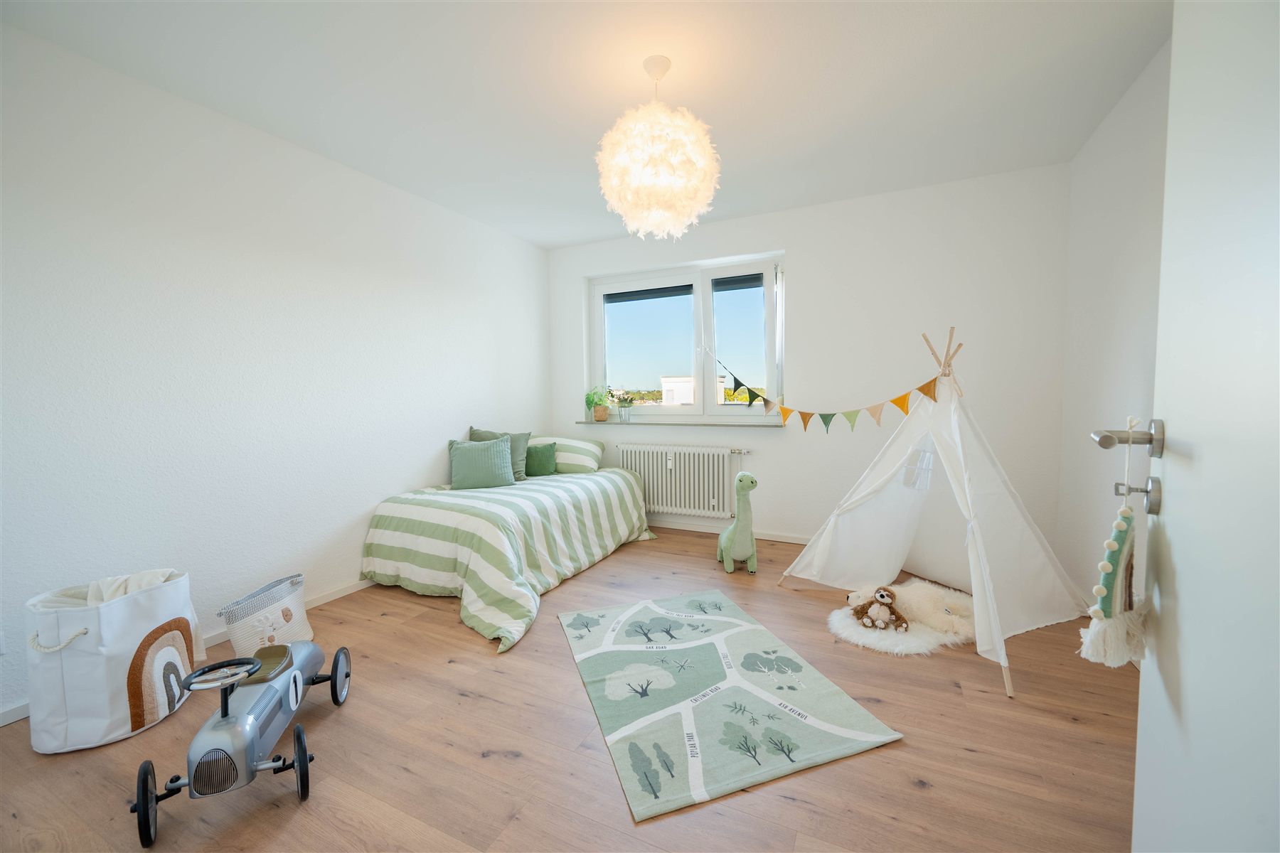 Kinderzimmer nach der Modernisierung